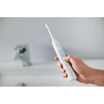Щітка зубна електр. Philips, Sonicare ProtectiveClean 4500, 62т. колив/хв, насадок-1, футляр, білий (HX6839/28) Щітка зубна електр. Philips, Sonicare ProtectiveClean 4500, 62т. колив/хв, насадок-1, футляр, білий (HX6839/28)