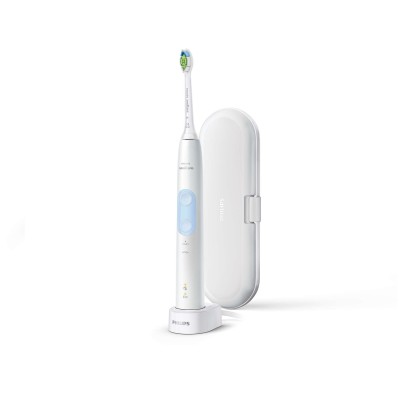 Щітка зубна електр. Philips, Sonicare ProtectiveClean 4500, 62т. колив/хв, насадок-1, футляр, білий (HX6839/28) Щітка зубна електр. Philips, Sonicare ProtectiveClean 4500, 62т. колив/хв, насадок-1, футляр, білий (HX6839/28)