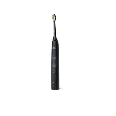 Щітка зубна електр. Philips, Sonicare ProtectiveClean 4500, набір , 62т. колив/хв, насадок-1, 2 шт в наборі, рожевий, чорний (HX Щітка зубна електр. Philips, Sonicare ProtectiveClean 4500, набір , 62т. колив/хв, насадок-1, 2 шт в наборі, рожевий, чорний (HX