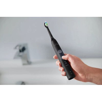 Щітка зубна електр. Philips, Sonicare ProtectiveClean 5100, 62т. колив/хв, насадок-1, футляр, чорний (HX6850/47) Щітка зубна електр. Philips, Sonicare ProtectiveClean 5100, 62т. колив/хв, насадок-1, футляр, чорний (HX6850/47)