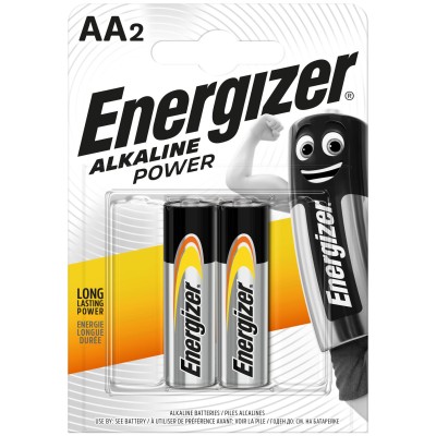 Батарейка Energizer ALKALINE POWER AA (2шт/бл) Батарейка Energizer ALKALINE POWER AA (2шт/бл)