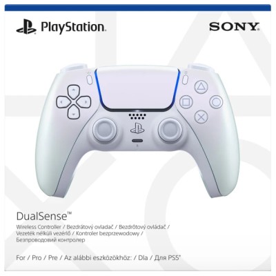 Геймпад Sony DualSense PS5 Chrome Pearl