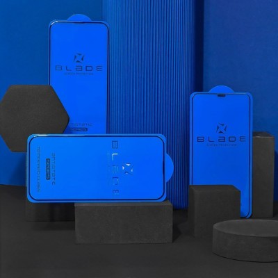 Захисне скло BLADE ANTISTATIC Series Full Glue Xiaomi Redmi 10C/12C/A3/Poco C40 black