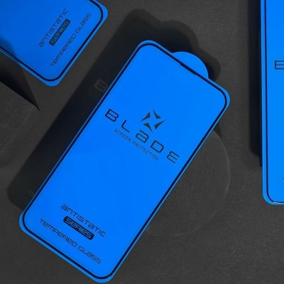 Захисне скло BLADE ANTISTATIC Series Full Glue Xiaomi Redmi 10C/12C/A3/Poco C40 black