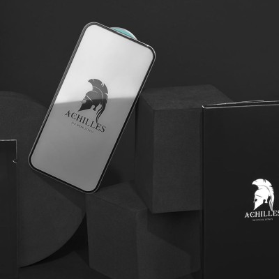 Захисне скло IPhone XS Max/11 Pro Max FULL SCREEN ACHILLES Black