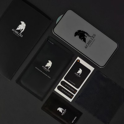 Захисне скло IPhone XS Max/11 Pro Max FULL SCREEN ACHILLES Black