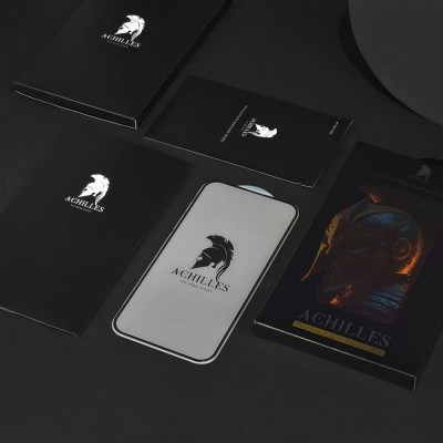 Захисне скло IPhone XS Max/11 Pro Max FULL SCREEN ACHILLES Black