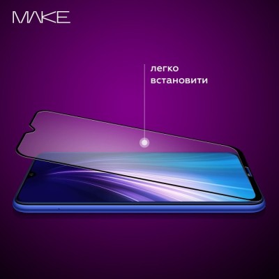 Захисне скло Motorola G04/G24/G24 Power MAKE FC FG чорне