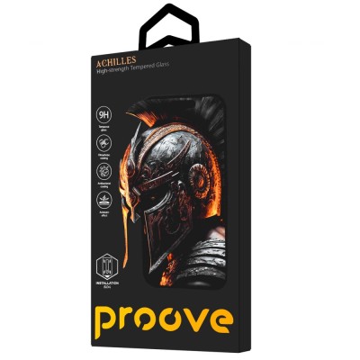 Захисне скло Proove Achilles Installation Box iPhone 15/16 black
