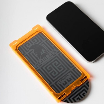 Захисне скло Proove Achilles Installation Box iPhone 15/16 black