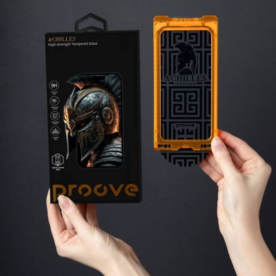 Захисне скло Proove Achilles Installation Box iPhone 16 Pro Max black