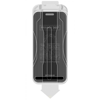 Захисне скло Proove Privacy 360 Installation Box iPhone 14 Pro Max/15 Plus/16 Plus black