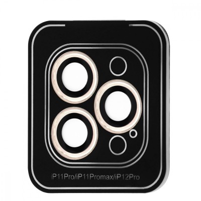 Захист камери ACHILLES iPhone 11 Pro/11 Pro Max/12 Pro gold