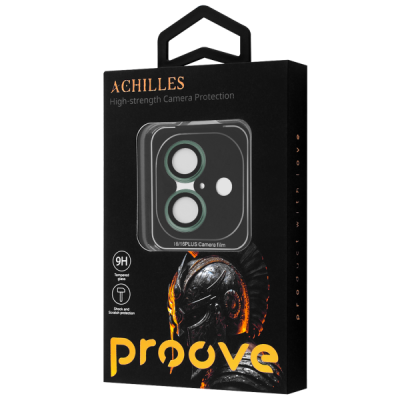 Захист камери Proove Achilles iPhone 16/16 Plus (green)