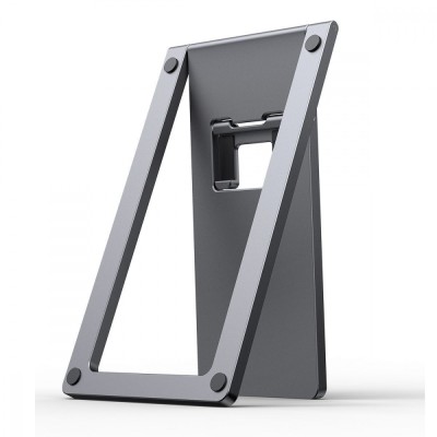 Підставка для телефону Baseus Foldable Metal (LUKP000013) Gray