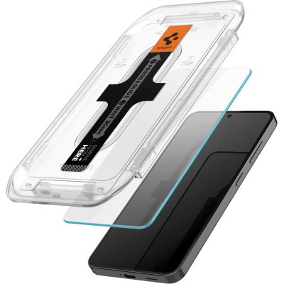 Скло Spigen для Samsung Galaxy S24/S25, tR EZ Fit HD, (2 Pack) (AGL07440)