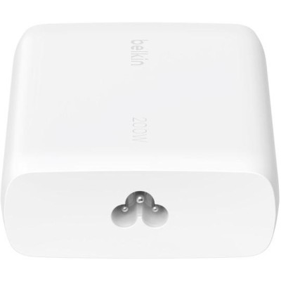Зарядний пристрій мережевий Belkin 200Вт 4хUSB-С GAN PD PPS, білий (WCH015VFWH) Зарядний пристрій мережевий Belkin 200Вт 4хUSB-С GAN PD PPS, білий (WCH015VFWH)