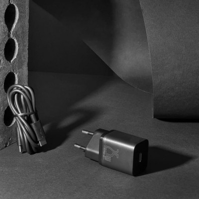 Зарядний Пристрій Baseus 1Type-C Super Si 25W + Cable Type-C to Type-C 1m (TZCCSUP-L01) Чорний Зарядний Пристрій Baseus 1Type-C Super Si 25W + Cable Type-C to Type-C 1m (TZCCSUP-L01) Чорний