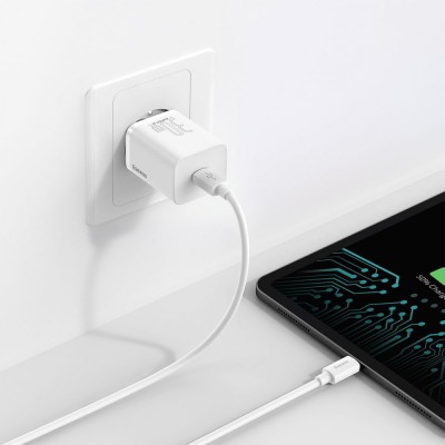 Зарядний Пристрій Baseus 1Type-C Super Si 30W (CCSUP-J01) Black