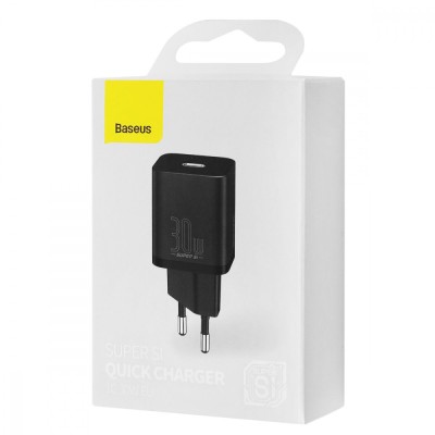 Зарядний Пристрій Baseus 1Type-C Super Si 30W (CCSUP-J02) White Зарядний Пристрій Baseus 1Type-C Super Si 30W (CCSUP-J02) White