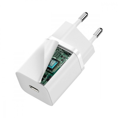 Зарядний Пристрій Baseus 1Type-C Super Si 30W (CCSUP-J02) White Зарядний Пристрій Baseus 1Type-C Super Si 30W (CCSUP-J02) White