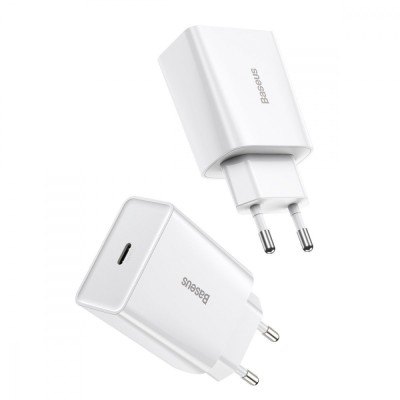 Зарядний Пристрій Baseus 20W QC 1С CCFS-SN02 White Зарядний Пристрій Baseus 20W QC 1С CCFS-SN02 White