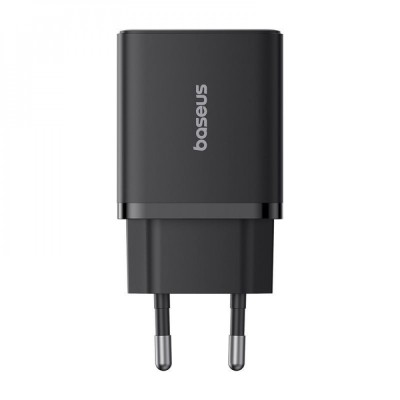 Зарядний Пристрій Baseus Cube Fast Charger C+U 30W EU Cluster (P10111404113-00) Black