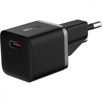 Зарядний Пристрій Baseus GaN5 Mini Fast Charger Type-C 20W (With Clable Type-C to Type-C 100W 1m) (P10110900213-01) White