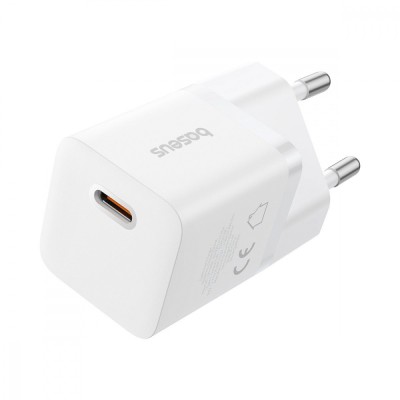 Зарядний Пристрій Baseus GaN5 Mini Fast Charger Type-C 25W (З кабелем Type-C to Type-C 100W 1m) (P10110909113-01) Black