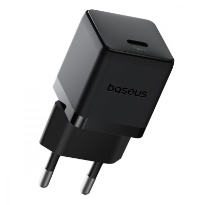 Зарядний Пристрій Baseus Palm Fast Charger Type-C 30W (With Cable Type-C to Type-C 60W 1m) (P10111605213-01) White