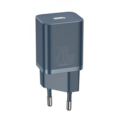 Зарядний Пристрій Baseus Super Si PD Charger 20W (1Type-C) (CCSUP-B03) Blue