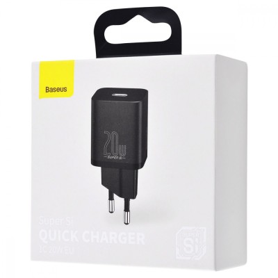 Зарядний Пристрій Baseus Super Silicone PD Charger 20W (1Type-C) (CCSUP-B02) White Зарядний Пристрій Baseus Super Silicone PD Charger 20W (1Type-C) (CCSUP-B02) White