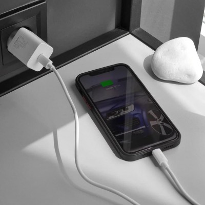 Зарядний Пристрій Baseus Super Silicone PD Charger 20W (1Type-C) (CCSUP-B02) White Зарядний Пристрій Baseus Super Silicone PD Charger 20W (1Type-C) (CCSUP-B02) White
