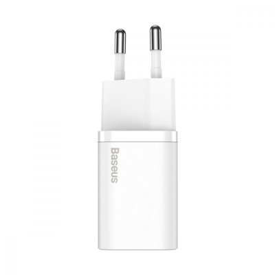 Зарядний Пристрій Baseus Super Silicone PD Charger 20W (1Type-C) (CCSUP-B02) White Зарядний Пристрій Baseus Super Silicone PD Charger 20W (1Type-C) (CCSUP-B02) White