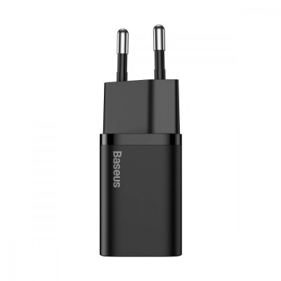 Зарядний Пристрій Baseus Super Silicone PD Charger 20W (1Type-C) + With Cable Type-C to Lightning (TZCCSUP-B01) Black Зарядний Пристрій Baseus Super Silicone PD Charger 20W (1Type-C) + With Cable Type-C to Lightning (TZCCSUP-B01) Black