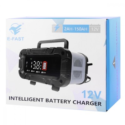 Зарядний пристрій E-Fast TK400 12V/6A CS gray/black Зарядний пристрій E-Fast TK400 12V/6A CS gray/black