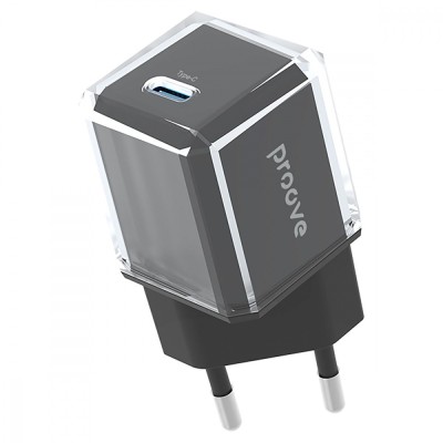 Зарядний Пристрій Proove Pure GaN 30W (Type-C) (WCPU30012201) black
