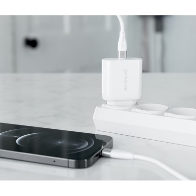 Зарядний Пристрій Proove Rapid 20W (Type-C) (WCRP20000102) white
