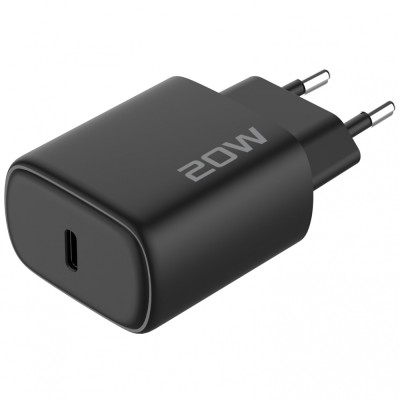 Зарядний Пристрій Proove Silicone Power 2 20W (Type-C) + Cable Type-C to Lightning (1m) (WCSP22010002) white