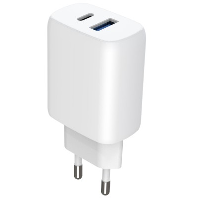 Зарядний Пристрій Proove Silicone Power 2 30W (Type-C + USB) + Cable Type-C to Type-C (1m) (WCSP23011001) black