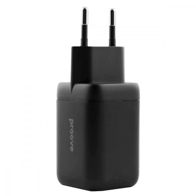 Зарядний Пристрій Proove Silicone Power 40W (Type-C + Type-C) (WCSP4020001) Black
