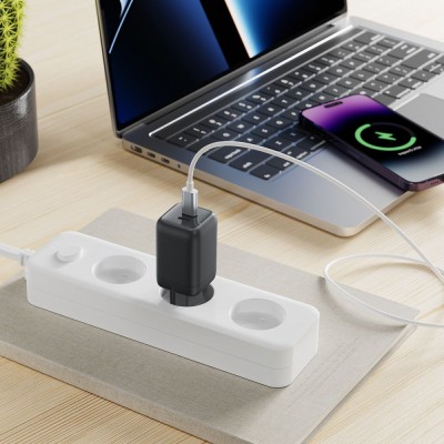 Зарядний Пристрій Proove Silicone Power 40W (Type-C + Type-C) (WCSP4020001) Black