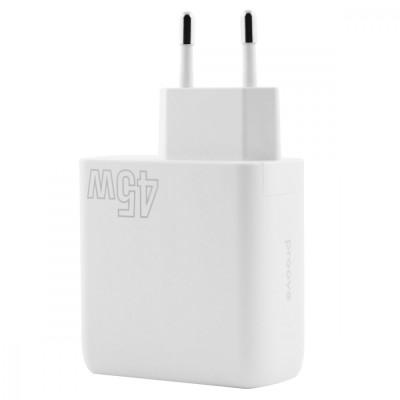 Зарядний Пристрій Proove Silicone Power 45W (Type-C + USB) (WCSP45110001) Black Зарядний Пристрій Proove Silicone Power 45W (Type-C + USB) (WCSP45110001) Black