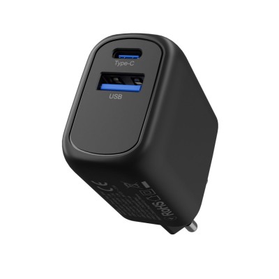 Зарядний Пристрій Proove Silicone Power Plus 30W (Type-C + USB) (WCSP3011002) White