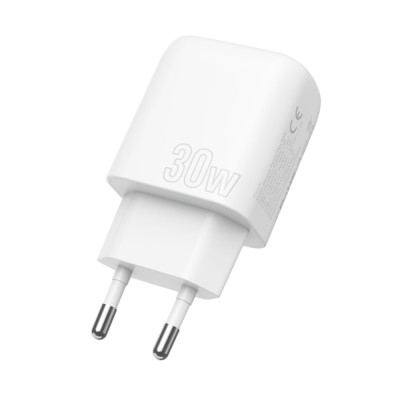 Зарядний Пристрій Proove Silicone Power Plus 30W (Type-C + USB) (WCSP3011002) White