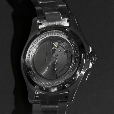 Механічний Годинник NORTH EDGE ANCHOR black