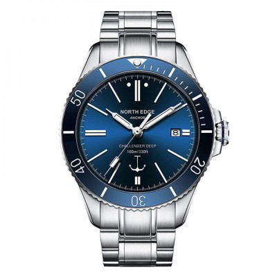 Механічний Годинник NORTH EDGE ANCHOR black