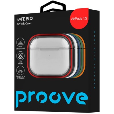 Чохол Proove Safe Box Case AirPods 1/2 white