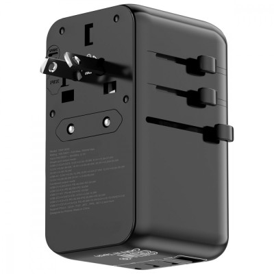 Універсальний адаптер Proove Trip 85W (TATR85130001) Black