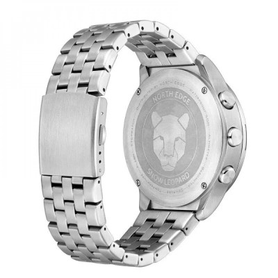 Цифровий Годинник NORTH EDGE Snow Leopard silver